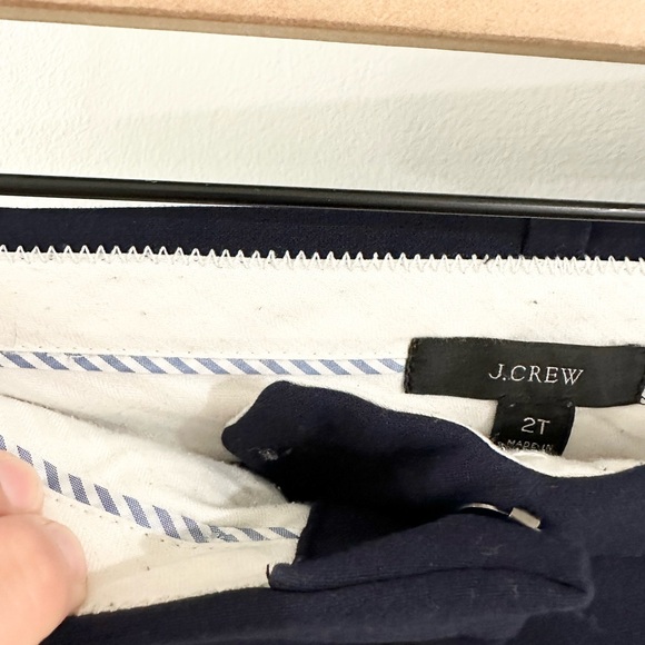 J. Crew Cameron Pants Navy Size 2 Tall - Picture 8 of 8